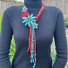 Handmade Tassel Necklace Beads 21