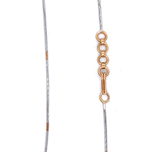 18K Two Tone Gold Necklace Earring Set with Natural Diamond & Green Tourmaline Jewellery