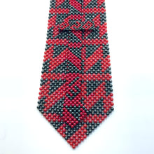 Handcrafted Chevron Pattern Pearl Tie Stylish and Modern