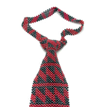 Handcrafted Chevron Pattern Pearl Tie Stylish and Modern