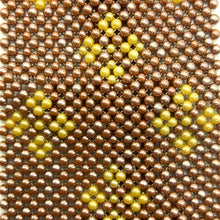 Handcrafted Diamond Pattern Pearl Tie Elegant Timeless Neckwear