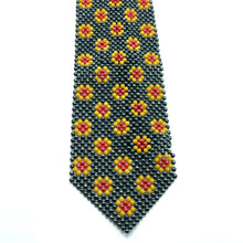 Handcrafted Flower Pattern Pearl Tie Delicate and Charming