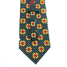 Handcrafted Flower Pattern Pearl Tie Delicate and Charming