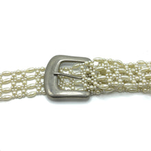 Handmade Ivory Pearl Grid Design Belt Unique Giftware