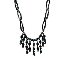 Natural Carnelian Agate with Glass Facet Ball Handmade Necklace