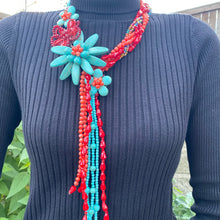 Handmade Tassel Necklace Beads 21