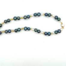 Pearl Round 6mm Smooth Handmade Birthstone Necklace