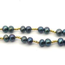 Pearl Round 6mm Smooth Handmade Birthstone Necklace