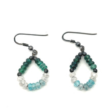 Alluring Vibrant Multi Colored Cubic Zirconia Necklace Earring Set