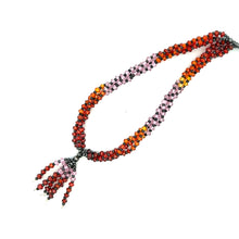 Lustrous Multi Colored Cubic Zirconia Beads Necklace