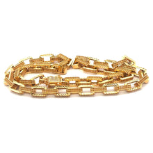 14K Yellow Gold Chain Necklace Jewelry Mounting - JEWELNJOY