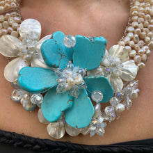 Handmade Pendant Necklace Spring Flowers 21