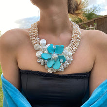 Handmade Pendant Necklace Spring Flowers 21