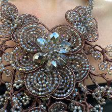 Statement Handmade Necklace Cluster Drippy 20