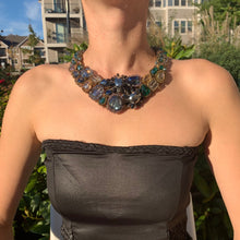 Handmade Choker Smoky Colors 20