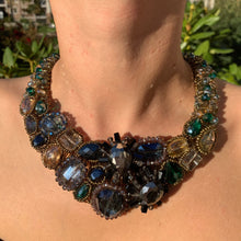 Handmade Choker Smoky Colors 20