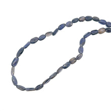 Natural Iolite Plain Mani Gemstone Necklace