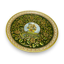 Marble 24K Gold Handcrafted Decorated Ganesha 12” Plate
