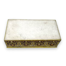 Marble 24K Gold Handcrafted Jewelry Box