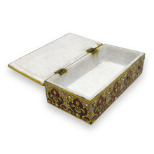 Marble 24K Gold Handcrafted Jewelry Box