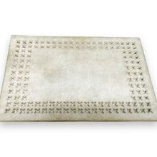 Marble 24K Gold Handcrafted Floral Enamel Stone Plate with Sheesham Wood Stand