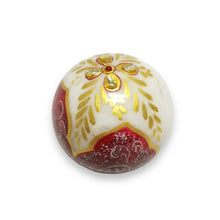 Marble 24K Gold Handcrafted Clock Stand 2 pc set