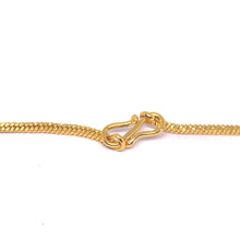 Yellow Gold Plated Fashionable 28” Snake Chain Necklace Jewelry