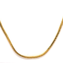 Snake Chain Gold Plated Necklace Jewelry