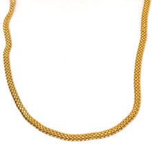 Electroplated Gold Plated Chain Snake Chain Style Necklace Jewelry