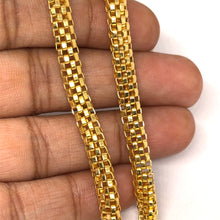 Electroplated Gold Plated Chain Snake Chain Style Necklace Jewelry
