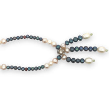 Natural Multi Tourmaline Pearl Peridot Plain Ball Handmade Necklace Jewelry