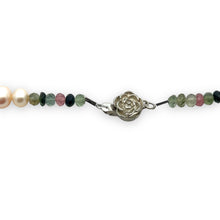 Natural Citrine & Multi Tourmaline Pearl Peridot Gemstone Necklace