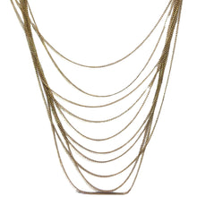 Multi-Layer Chain with Hoop 42-Inch Long Opera Necklace – Versatile Layered Fashion Jewelry