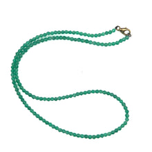 Natural Green Onyx Hexagon Facet Bead Gemstone Necklace Jewelry