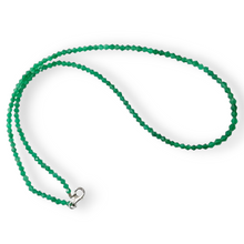 Natural Green Onyx Hexagon Facet Bead Gemstone Necklace Jewelry