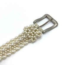 Handcrafted Classic Freshwater Pearl Buckled Belt Unique Giftware