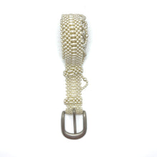 Handmade Fancy Design Pearl D-Shaped Buckle Belt Unique Giftware