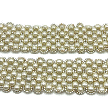 Handcrafted Jacket Design Pearl Buckled Belt Unique Giftware