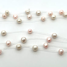 Fresh Water Pearl Round Plain June Gemstone Necklace