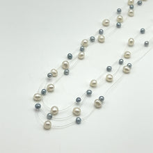 Pearl Classic Two-Tone Station Style Necklace