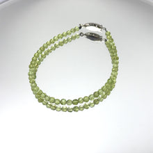 Peridot Natural Smooth 4mm Plain Ball Gemstone Bracelet