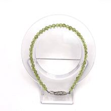 Peridot Natural Smooth 4mm Plain Ball Gemstone Bracelet