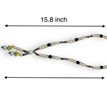 Natural Citrine & Multi Tourmaline Pearl Peridot Gemstone Necklace