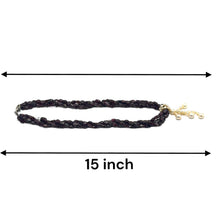 Natural Garnet Chobra & Pearl Twisted Gemstone Necklace