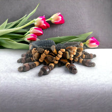 Handmade Brown Coconut Shell Tiger's eye Bracelet 7 Inch Artisan Design Wristband