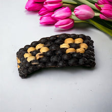 Handmade Black Coconut Shell Band Stretchable Eco-Friendly Bracelet