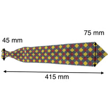 Handcrafted Multi-Color Bead Pearl Tie Vibrant and Chic