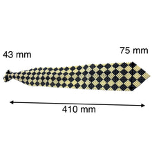 Handcrafted Argyle Pattern Pearl Tie Timeless and Refined