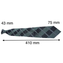 Handcrafted Diamond Linked Pattern Pearl Tie Unique and Stylish