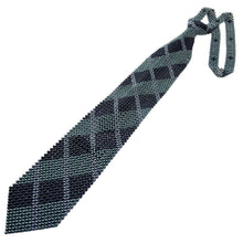 Handcrafted Diamond Linked Pattern Pearl Tie Unique and Stylish